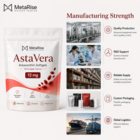 Capsules de softgel d'astaxanthine à marque privée OEM, complément alimentaire antioxydant à base de microalgues, 120 unités pour adultes