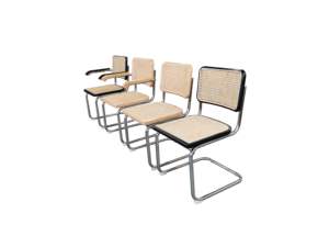 Chaise de salle à manger Offre Spéciale <span class=keywords><strong>Marcel</strong></span> Breuer Cesca Cadeiras Chaise en porte-à-faux en bois naturel <span class=keywords><strong>noir</strong></span> Fauteuil Chaises de restaurant - Product Image 6