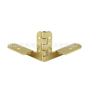 Charnière en L à montage en surface, design minimaliste, pour quincaillerie de meubles en bois - Product Image 1