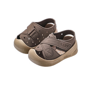 2025 Neuheiten: Süße Cartoon-Muster Anti-Kollisions-Zehenschutz-Sandalen für Kleinkinder und Babys – Ideal für den Außenbereich - Product Image 5