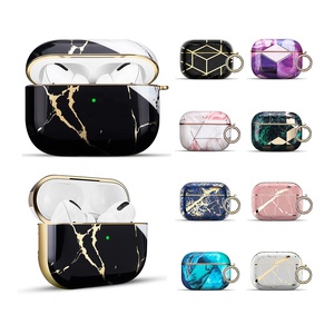 2023 Hot Sale Electroplated Gold Hard PC Shockproof Protective <strong>Cover</strong> <strong>Case</strong> with Hook for <strong>AirPods</strong> <strong>Pro</strong> 2 <strong>Case</strong> <strong>Cover</strong> - Ready Stock - Product Image 2