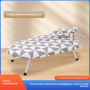 Plancha de Ropa Portátil Plegable de Plástico, Mini Plancha de Escritorio Multifuncional, Perchero para Ropa, Uso en Espacios Pequeños - Product Image 3