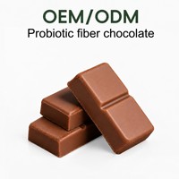 Chocolat prébiotique OEM ODM - Chocolat minceur faible en calories et riche en fibres pour la détoxification quotidienne