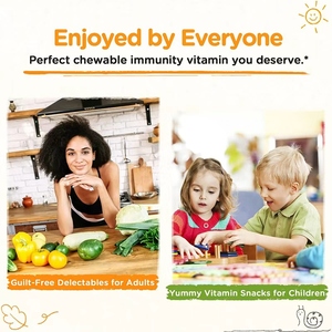 Gomitas de Vitamina C Orgánica de Marca Privada OEM/ODM, Ideales para la Salud de los Niños - Product Image 4