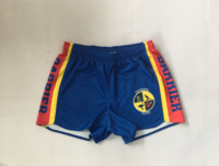 Shorts d'été pour hommes avec logo personnalisé OEM, Australie AFL, 100% polyester, légers, respirants, séchage rapide