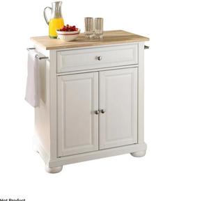 Bếp Island Giỏ Hàng Trên Bánh Xe Cộng Với Khăn Chủ Nhà Bếp Khay Giá Tủ Gỗ Phục Vụ Giỏ Hàng Đồ Nội Thất - Product Image 2