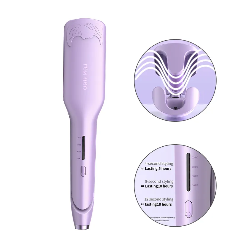 New Trending Ceramic Curling Iron 32mm Mini Hair Curler Machine with Negative Ions and Wave Rolls Egg Arrivals