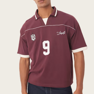 Polo personnalisé pour homme – Nouveau design pour le golf, manches courtes, broderie de logo sur mesure, polos tendance - Product Image 2