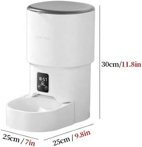 Akıllı kedi köpek maması dağıtıcı 4L APP uzaktan kumanda Wifi otomatik kedi besleyici TUYA akıllı otomatik evcil hayvan besleyici - Product Image 6