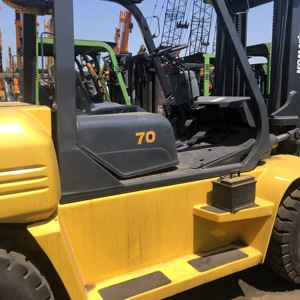 12Ton FD70 Komatsu มือสองพร้อมเครื่องยนต์ปั๊มไฮดรอลิก nabtesco มีในสต็อกสำหรับการจัดส่ง FD35 FD50ทั่วโลก - Product Image 2