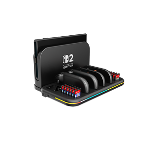 YJT-WCT2003 Station de charge Switch 2, chargeur <span class=keywords><strong>Joycon</strong></span> Switch 2 et collecte de cartes - Product Image 4