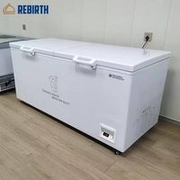Congélateur coffre horizontal à ouverture par le haut de grande capacité (152L-1000L)