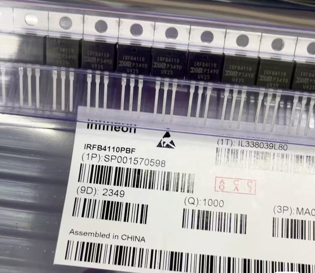 IRFB4110PBF MOSFET 100V 180A High Current N Channel Power Transistor TO-220 -55C to 175C for BMS Battery Motor Drive Supply