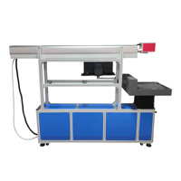 Machine de gravure et de marquage Laser CO2 pour Jeans et bois, 100W