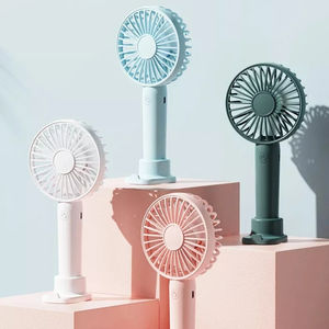 Ventilador USB Plegable Mini Recargable con Tres Velocidades, para Uso en Exteriores, Soporte de Mesa, Operación en Inglés y Soporte para Teléfono - Product Image 6