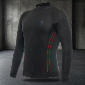 Maillot de course thermique Dainese No Wind Thermo LS pour l'été, vêtements de sport pour moto et course automobile, combinaison moto - Product Image 3