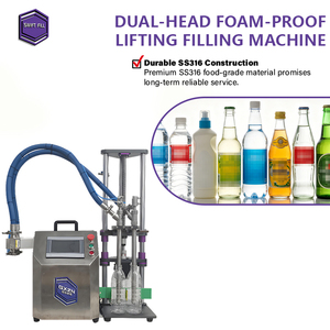 <span class=keywords><strong>Machine</strong></span> de remplissage de bière artisanale haute précision, compatible multi-bouteilles, avec conception <span class=keywords><strong>flexible</strong></span>, double tête anti-mousse et levage sécurisé - Product Image 6