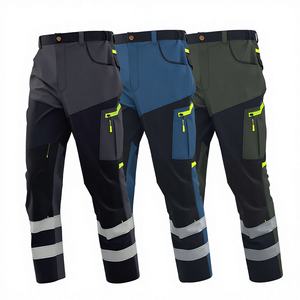 Pantalones de <span class=keywords><strong>Trabajo</strong></span> Resistentes al Desgarro para Senderismo al Aire Libre, con Cintas Reflectantes, Logotipo Personalizado y Tallas Variadas - Product Image 1