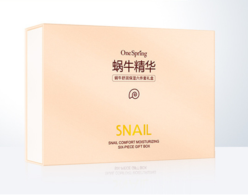 snail repair brightening 6in1 skincare kit moisturizing skin care set cosmetics facial beauty kit