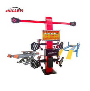 เครื่องตั้งศูนย์ถ่วงล้อดิจิตอล 3 มิติ ความแม่นยำสูง สำหรับอู่ซ่อมรถยนต์ พร้อมอุปกรณ์ยกและบริการยาง - Product Image 1