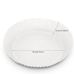 Carta da Forno Monouso <span class=keywords><strong>per</strong></span> <span class=keywords><strong>Friggitrice</strong></span> <span class=keywords><strong>ad</strong></span> <span class=keywords><strong>Aria</strong></span>, 7,9 Pollici, 100 Pezzi, <span class=keywords><strong>per</strong></span> Torte, Snack e Pane - Product Image 6