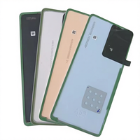 Pour Samsung Galaxy A53 5G A536B, coque arrière en verre pour batterie, coque de remplacement avec/sans objectif d'appareil photo