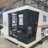 Machine de découpe laser à fibre automatique robuste 1500W-3000W 3015 haute précision pour usine de tôlerie