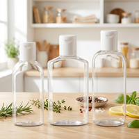 Petites bouteilles de spray capillaire en plastique de 50ml 100ml pour l'emballage de cosmétiques