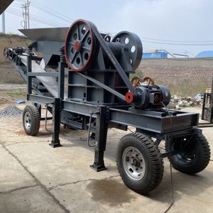 PE220*350 Kleiner Steinbrecher zur Kiesherstellung Diesel-Backenbrecher 20 Tonnen pro Stunde Mobiler Diesel-Backenbrecher Gesteinsbrecher - Product Image 2
