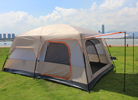 Grande tente familiale de luxe européenne personnalisée pour 5 à 8 personnes Tentes cabine familiale pour 12 personnes pour le camping en plein air