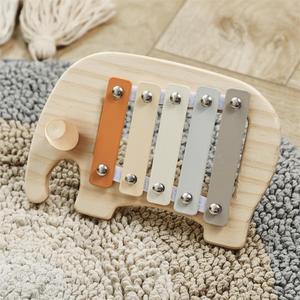 Offre Spéciale : Xylophone en métal de haute qualité à 5 tons, type Glockenspiel, pour enfants, instruments de percussion Orff - Product Image 4