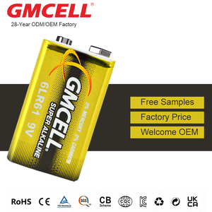 Wholesale 6F22 9V Carbon Zinc <b>Battery</b>,9V Alkaline <b>Battery</b> 6LR61, Type-C 9V Rechargeable <b>batteries</b> for Smoke Alarm - Product Image 4