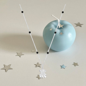 Collar de Corazones Entrelazados de Dos Tonos en Contraste, Hecho a Mano con Cuentas de Cristal de Colores, <span class=keywords><strong>Gargantilla</strong></span> Delicada para Uso Diario - Product Image 6