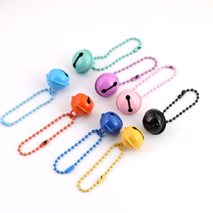 Colgante de Campana de Aleación de Zinc en Colores Caramelo, Cadena con Dije, Llavero DIY, Decoración para Bolsos, Accesorio Unisex - Product Image 5