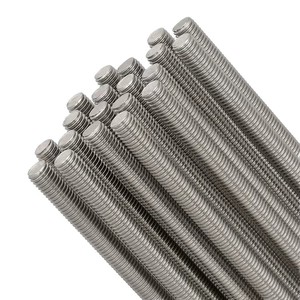 Fournisseur d'or de Chine M6 M30 Vis à double filetage en acier inoxydable, tige filetée métrique complète DIN975, goujons à double filetage - Product Image 2