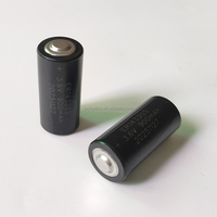 Baterai Lisocl2 Suhu Tinggi ER14335 Ukuran 2/3AA 900mAh 3.6v Baterai Lithium untuk Meteran Air Gas