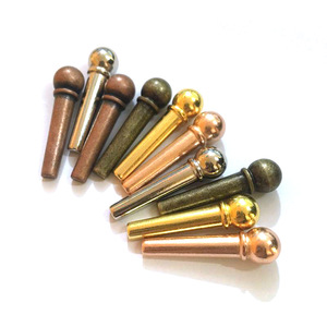 Pasadores de puente de Metal <span class=keywords><strong>para</strong></span> <span class=keywords><strong>guitarra</strong></span> acústica, clavijas de <span class=keywords><strong>cuerda</strong></span>, postes de <span class=keywords><strong>cuerda</strong></span> de acero inoxidable, pasadores de cola, pasadores de <span class=keywords><strong>guitarra</strong></span>, accesorio de instrumento Musical - Product Image 2