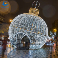 Sculpture lumineuse de Noël LS-01 pour l'extérieur, décorations de fêtes et de mariages, festival des lanternes
