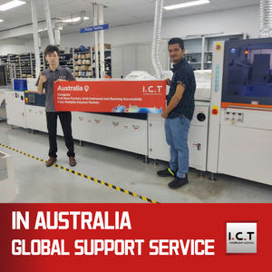 Forno a Riflusso a Doppia Pista ad Alta Velocità I.C.T 5300W 380V per Produzione di Massa di PCB con 1 Anno di Garanzia Saldature a Riflusso - Product Image 3