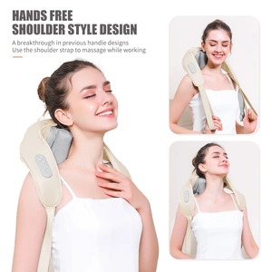 Masajeador de cuerpo de compresa caliente portátil eléctrico para cuello y hombros amasado hombre estimulación masaje de pies - Product Image 4