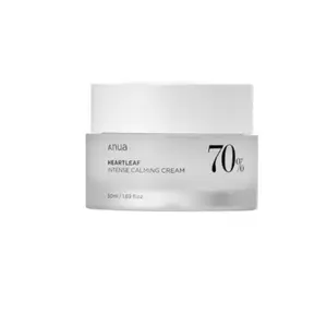 Koreaanse Huidverzorging Anuaa Heartleaf Kalmerende 70% Intense Crème Verzachtende Hydraterende Gezichtshuid Reparatie 50Ml Crème