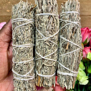 Colección <span class=keywords><strong>de</strong></span> un Solo Paquete: Salvia Blanca Californiana Auténtica Americana, <span class=keywords><strong>Palo</strong></span> <span class=keywords><strong>Santo</strong></span> Peruano, Salvia Azul, Varilla <span class=keywords><strong>de</strong></span> Cedro - <span class=keywords><strong>Incienso</strong></span> <span class=keywords><strong>de</strong></span> Aromaterapia - Product Image 3