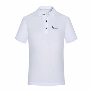 Plain Custom 100% Polyester <b>Blend</b> Casual for Polo Shirt Custom Printed Solid High Quality Short Sleeve Knitted Dark Technique - Product Image 1