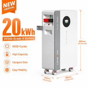Paquete de Baterías de Fosfato de Hierro y Litio de 48V 51.2V 400AH 20KWH, Sistema de Generación de Energía Solar Fotovoltaica, Gran Capacidad, Alta Potencia - Product Image 2