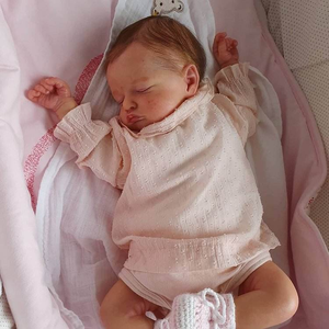 Muñeca Reborn de Silicona Pintada, Bebé Recién Nacido Realista, Cambiador para Bebés Gemelos, Mono, Hecho en China - Product Image 6