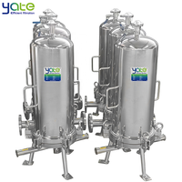 Filtre à cartouche d'eau sanitaire de qualité alimentaire CE SS304 SS316L avec membrane microporeuse en PP pour la filtration des aliments et des boissons