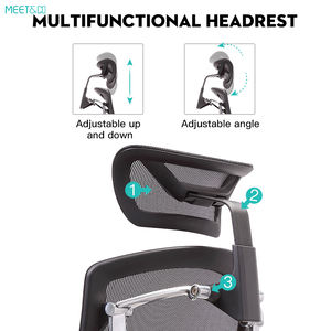 Chaise <span class=keywords><strong>de</strong></span> <span class=keywords><strong>bureau</strong></span> <span class=keywords><strong>ergonomique</strong></span> au design moderne <span class=keywords><strong>de</strong></span> luxe Chaise <span class=keywords><strong>de</strong></span> patron <span class=keywords><strong>de</strong></span> direction avec cadre en aluminium et levage d'appui-tête - Product Image 5