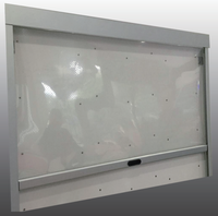Écran de protection nocturne transparent et respirant auto-enroulable pour réfrigérateur