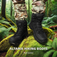Bottes de combat tactiques Altama en gros pour hommes adultes, imperméables, pour le terrain, la jungle, le travail, la randonnée, avec embout respirant, confort pieds nus, printemps