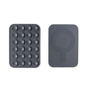 Soporte Magnético Rectangular Adhesivo con Base Cuadrada y Ventosa de Silicona Reforzada para Teléfono Móvil - Product Image 2
